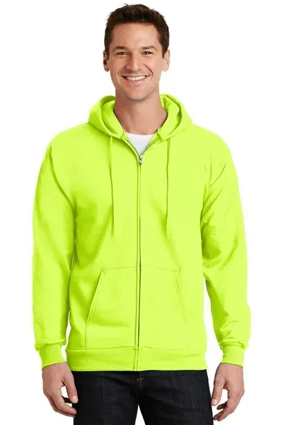 Port & Company - Essential Fleece Full-Zip Hooded Sweatshirt. PC90ZH