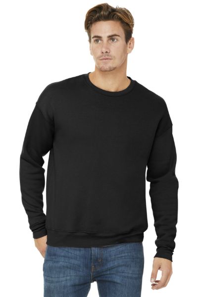 BELLA+CANVAS Unisex Sponge Fleece Drop Shoulder Sweatshirt. BC3945