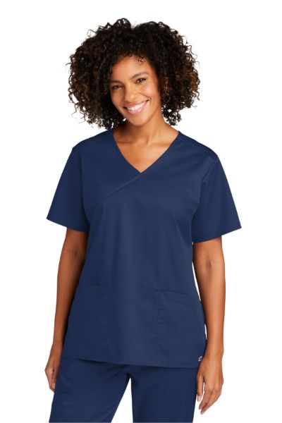 WonderWink Women's WorkFlex Mock Wrap Top WW4760