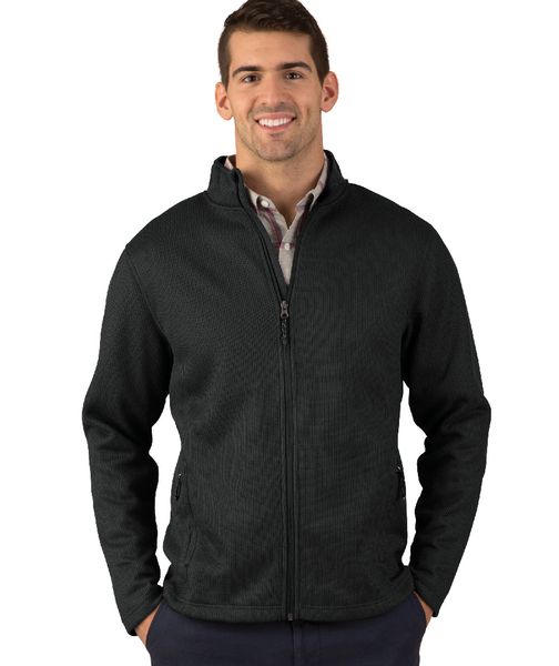 Charles River Apparel Men's Heritage Rib Knit Jacket