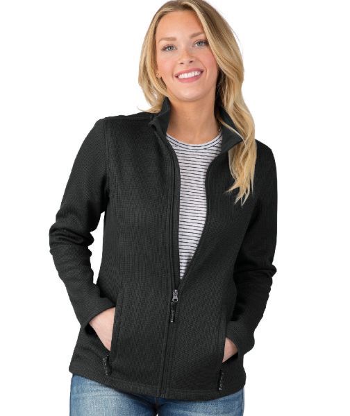 Charles River Apparel Women's Heritage Rib Knit Jacket
