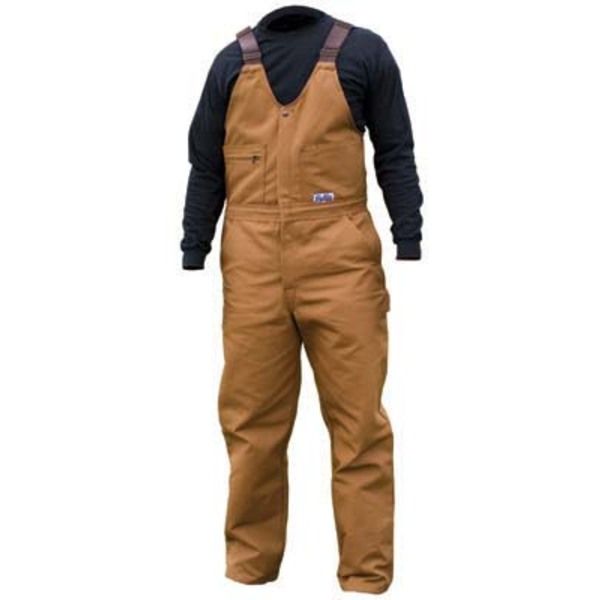 12 oz Duck Insulated Bibs - hip zips