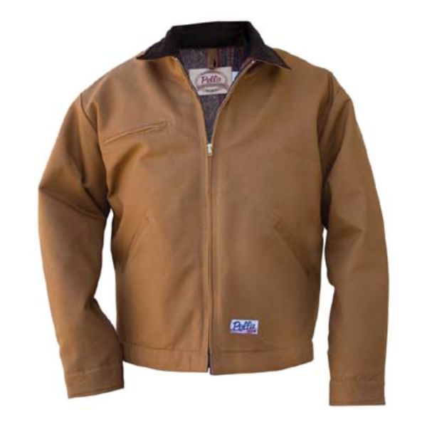 Dearborn 12 oz Duck Jacket with Plaid Flannel Lining
