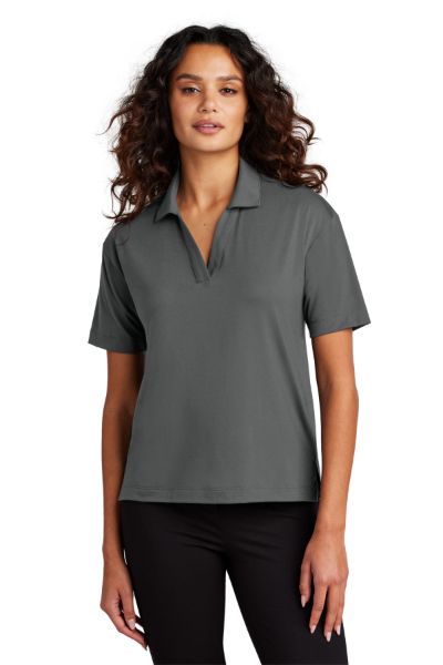 MERCER+METTLE Women's Stretch Jersey Polo MM1015