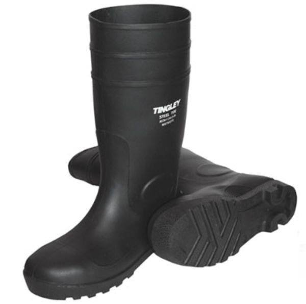 Tingley PVC Economy Knee Boots - Steel Toed