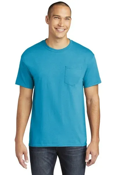 Gildan Heavy Cotton 100% Cotton Pocket T-Shirt. 5300