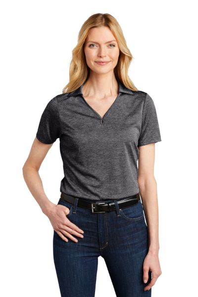 Port Authority Women's Shadow Stripe Polo. LK585
