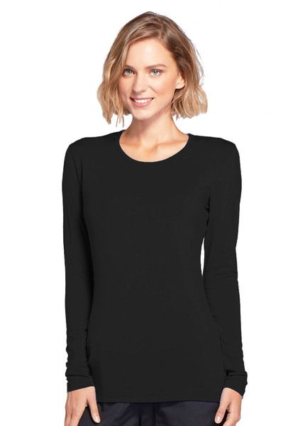Cherokee Workwear Long Sleeve Underscrub Knit Tee