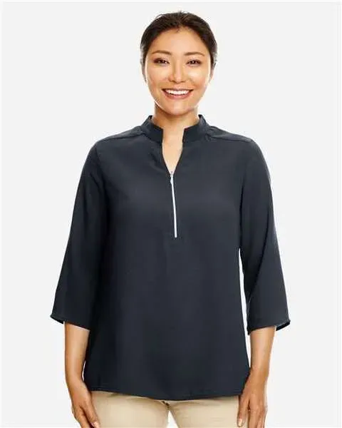 Women's Perfect FitT  Three-Quarter Sleeve Crepe Tunic - DP611W