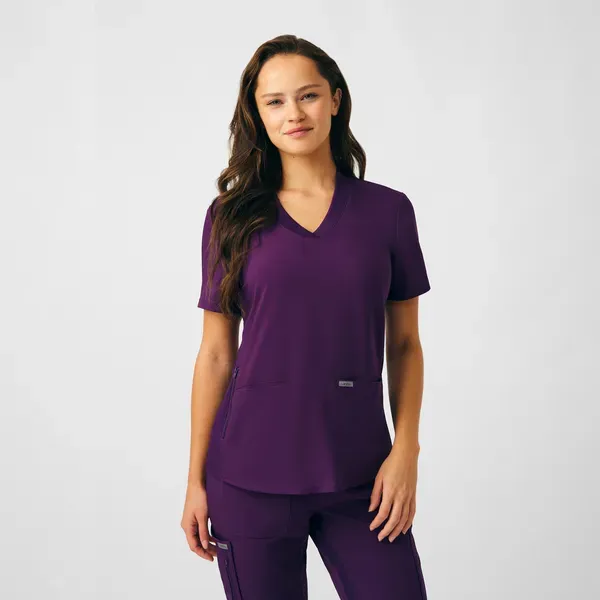 Landau Forward Women's 3-Pocket V-Neck Scrub Top LT100