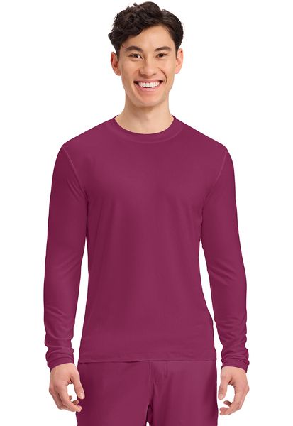 Cherokee Men's Long Sleeve Underscrub Knit Tee
