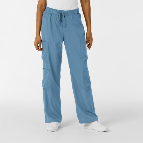 Women's Classic Wide Leg Cargo Scrub Pant 5451