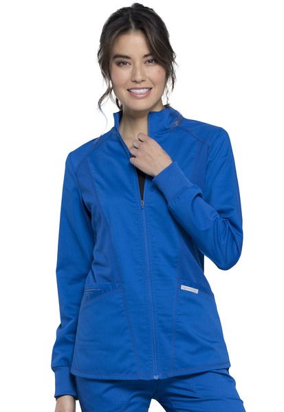 Zip Front High-Low Jacket WW301
