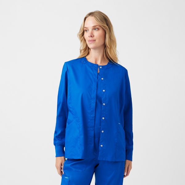 Landau ProFlex Women's 3-Pocket Scrub Jacket LJ706