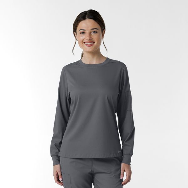 Women's Classic Long Sleeve Scrub Tee 6551