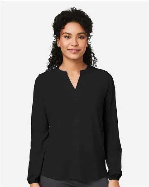 Women's Raleigh Half-Placket Knit Top - DP122W