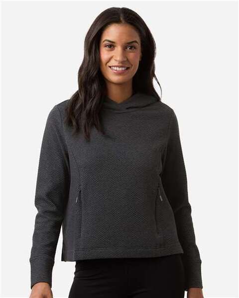 Women's Spirit Textured Hooded Pullover - NE729W