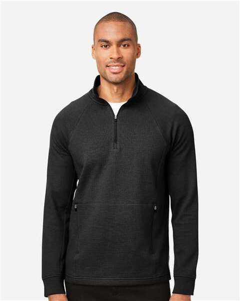 Men's Rhythm Waffle Quarter-Zip Pullover - NE200