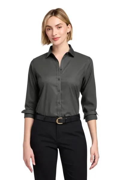 Brooks Brothers Women's Wrinkle-Free Stretch Nailhead Shirt BB18003