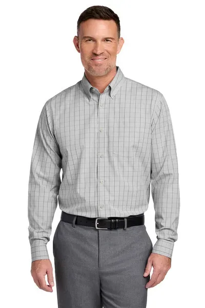 Brooks Brothers Wrinkle-Free Stretch Patterned Shirt BB18008