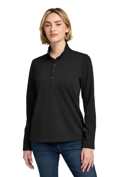 Brooks Brothers Women's Mid-Layer Stretch 1/2-Button BB18203
