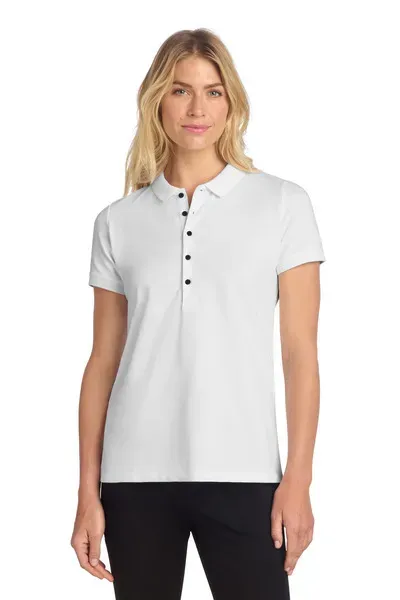 Mercer+Mettle Women's Stretch Heavyweight Pique Polo MM1001