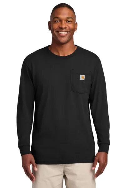 Carhartt Workwear Pocket Long Sleeve T-Shirt. CTK126