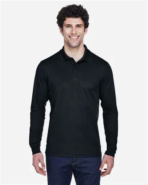 Men's Pinnacle Performance Long Sleeve Pique Polo - 88192