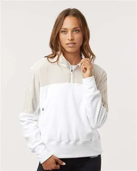 Women's Fleece Quarter-Zip Pullover - A601