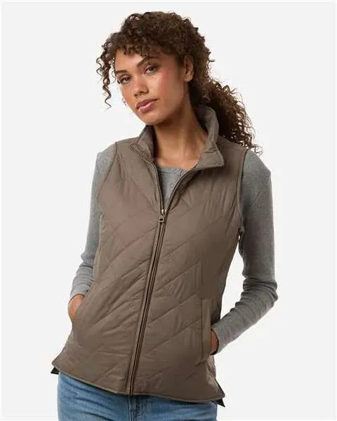 Women's Vintage Diamond Quilted Vest - W207359